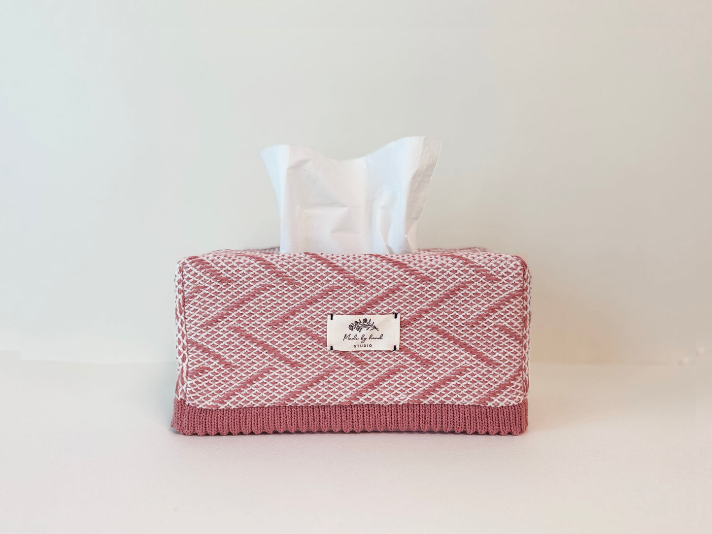 Weaving Tissue Cover _ INDIAN RED