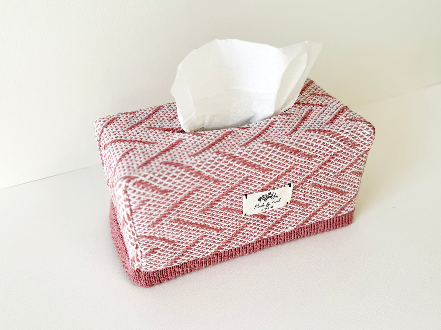 Weaving Tissue Cover _ INDIAN RED