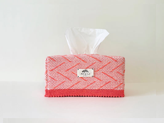 Weaving Tissue Cover _ TOMATO